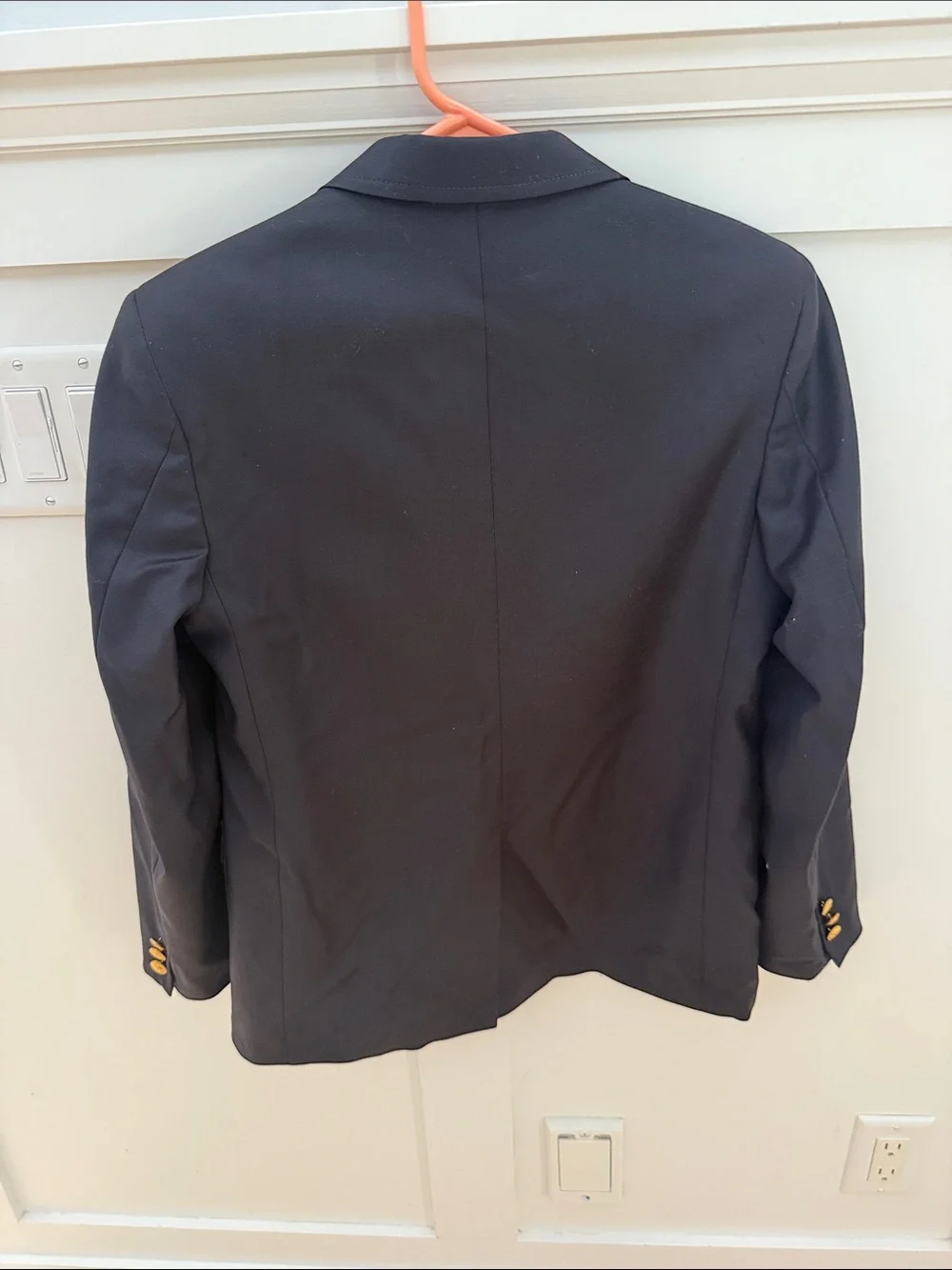 Brooks Brothers Navy Blazer with Gold Button